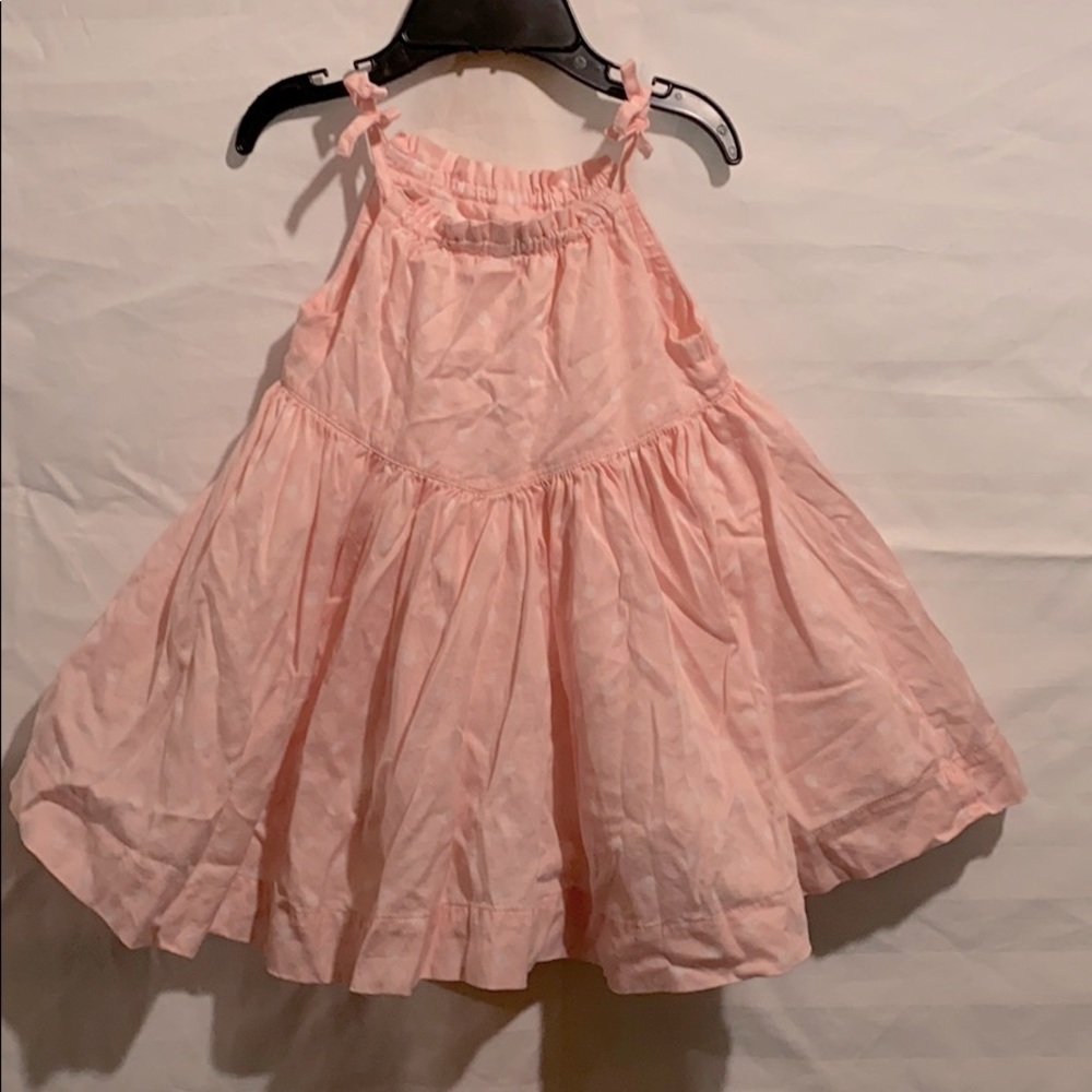 Girls Baby Gap Size 12-18 Months Pink Dot Dress!!!